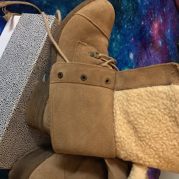 UGG AUSTRALIA Gradin Military Combat Boots Sz 8.5 - Picture 4 of 11